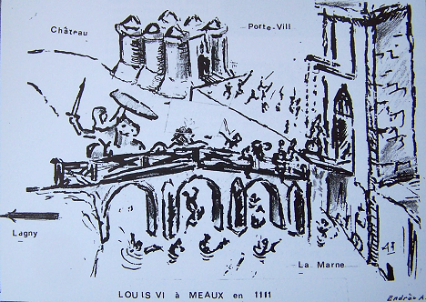 Louis VI à Meaux